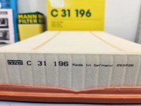 воздушный фильтр двигателя Mann С31196